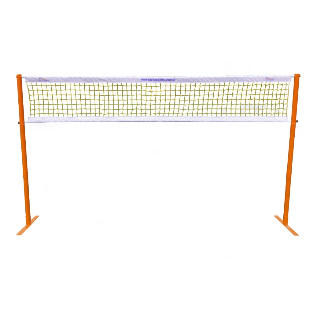 Kit Mini Vôlei Portátil Com Rede E Postes Ajustáveis | Shopee Brasil