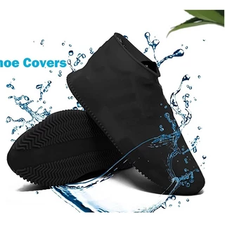 Protetor De Sapato Calçado Silicone Impermeável Para Chuva Tênis Antiderrapante Reutilizável M
