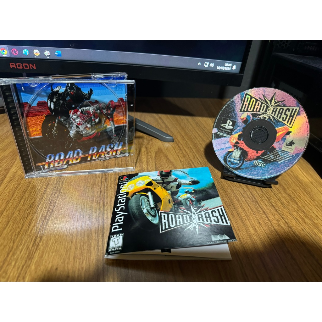 Road Rash com Manual para PS1 | Shopee Brasil