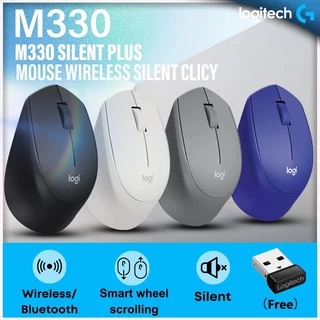 Logitech M330 Mouse Silencioso Sem Fio Original 2.4 GHz 1000 Dpi Ergonômico Mouse