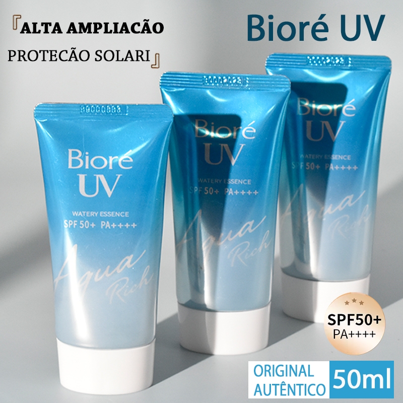 [Original] Biore UV Creme Protetor Solar Creme Protetor Solar Hidratante Clareador Unissex (50g/Ml)
