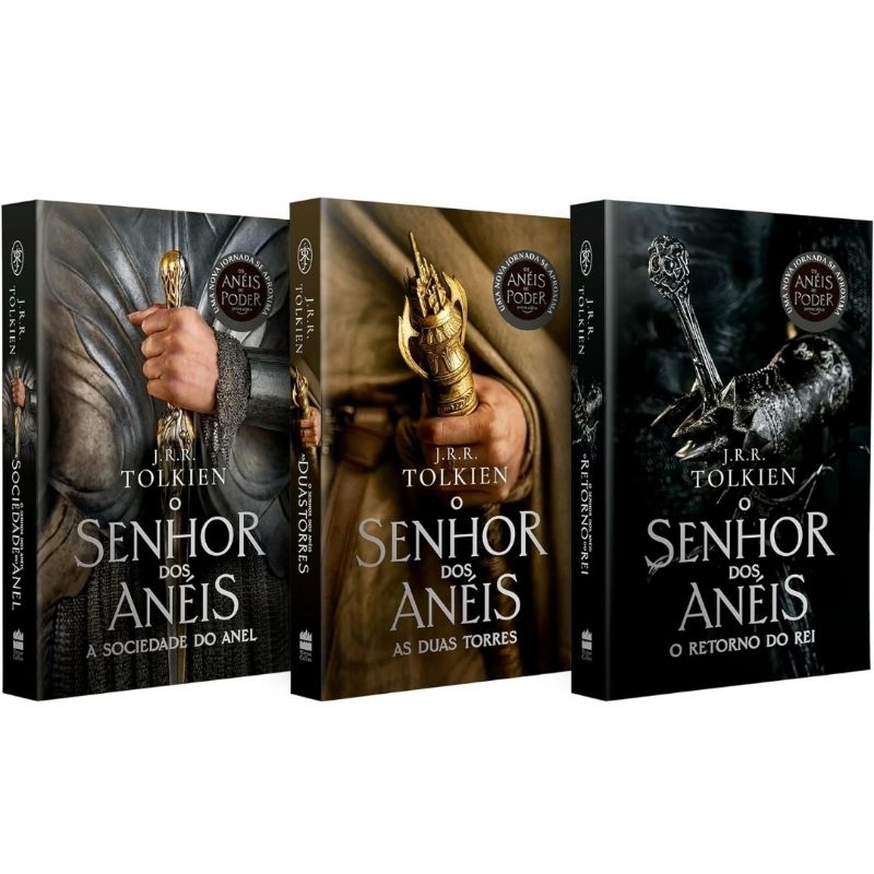 Trilogia O Senhor dos Anéis :A sociedade do anel+as duas