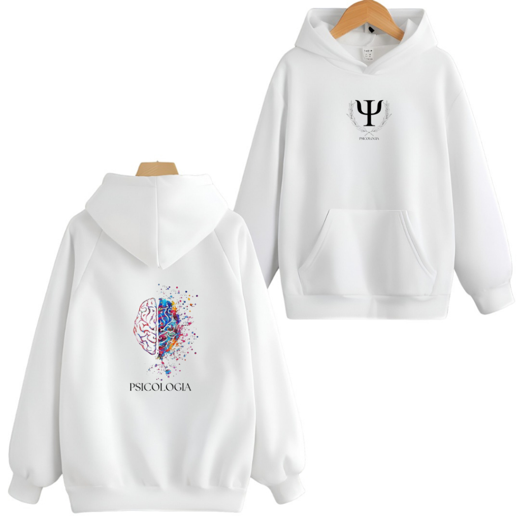 Blusa Moletom De Psicologia Blusa Moletom Masculino Estampado