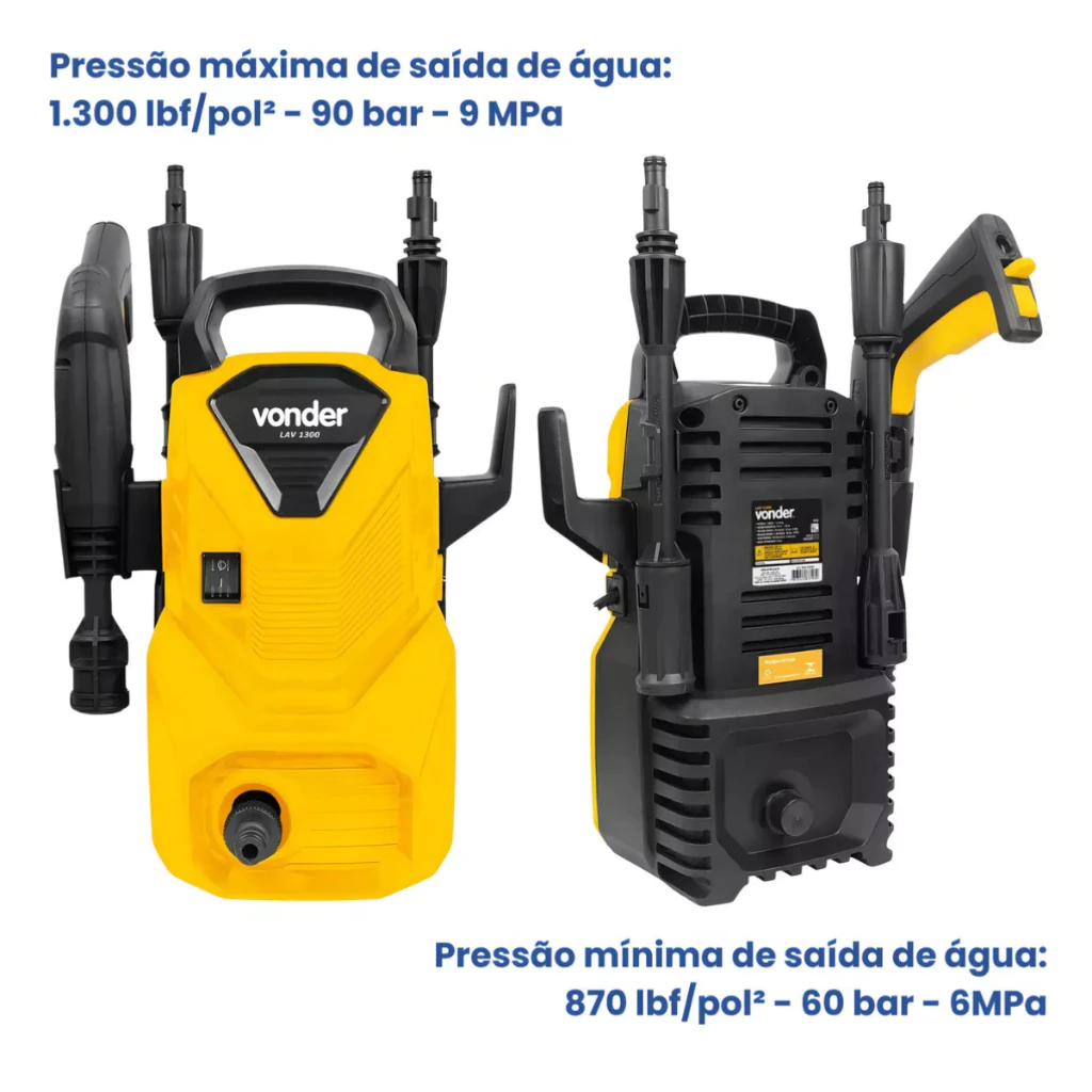 Lavadora De Alta Pressão Vonder Lav1300 - Imagem 3