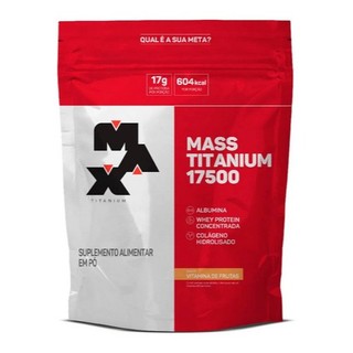 Suplemento Mass Titanium 17500 - Hipercalórico 1.4kg - Max Titanium — foto 5 — Achou Levou Brasil