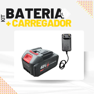 Kit Bateria e Carregador 48V para Pistola Lava Jato Lavadora Portátil De Alta Pressão