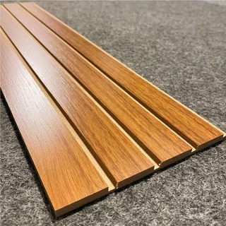 Revestimento Ripado Painel Placa Decorativa MDF 50x11,5cm Kit C/50 Unidades