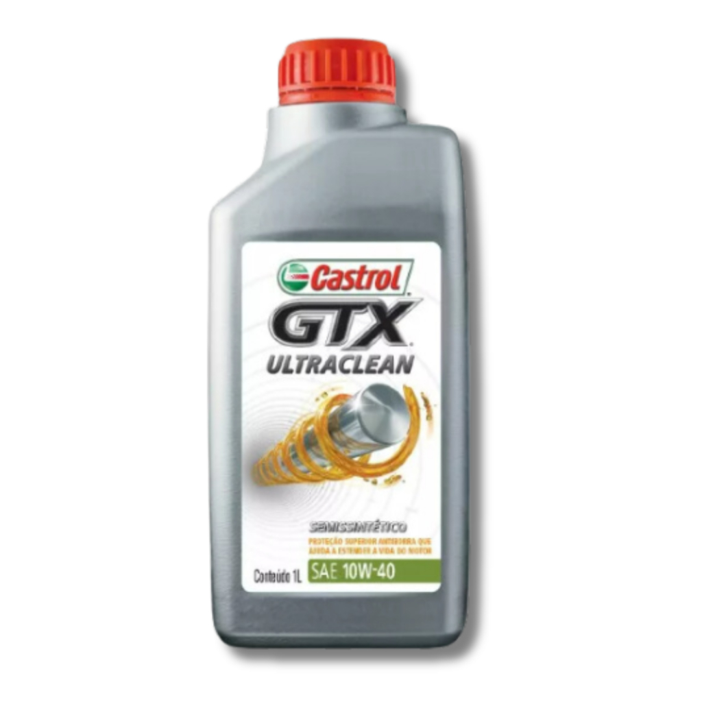 CASTROL GTX 10W40 ULTRACLEAN SEMI SINTÉTICO