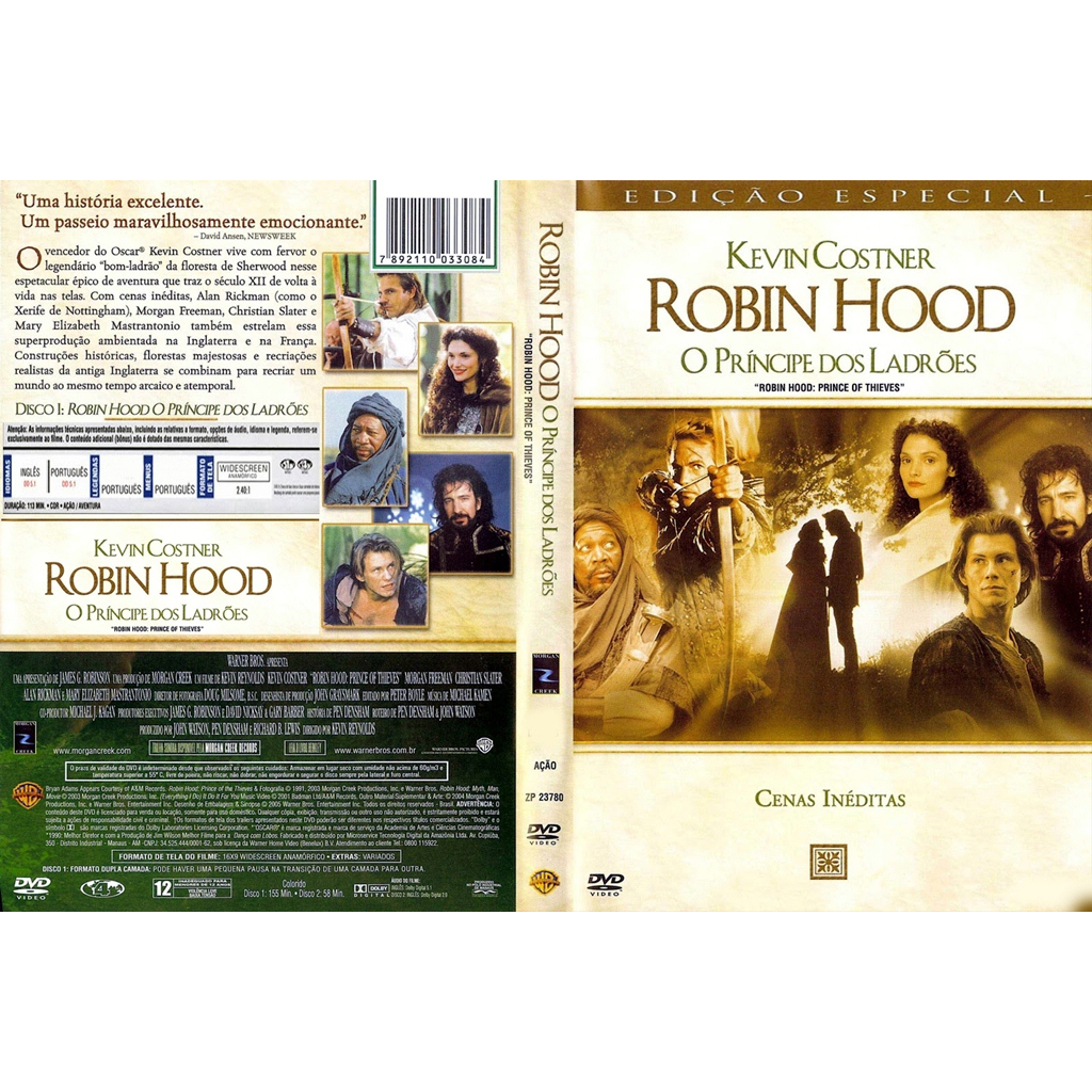 Robin Hood O Príncipe Dos Ladrões Kevin Costner DUBLADO E LEGENDADO ...