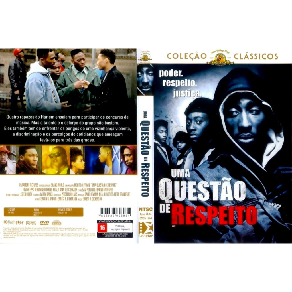 Uma Questão de Respeito Tupac Shakur DUBLADO E LEGENDADO | Shopee Brasil