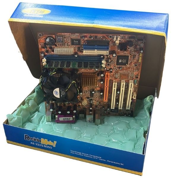 PLACA MÃE 775 TESTADAS DE VARIAS MARCAS QUIT