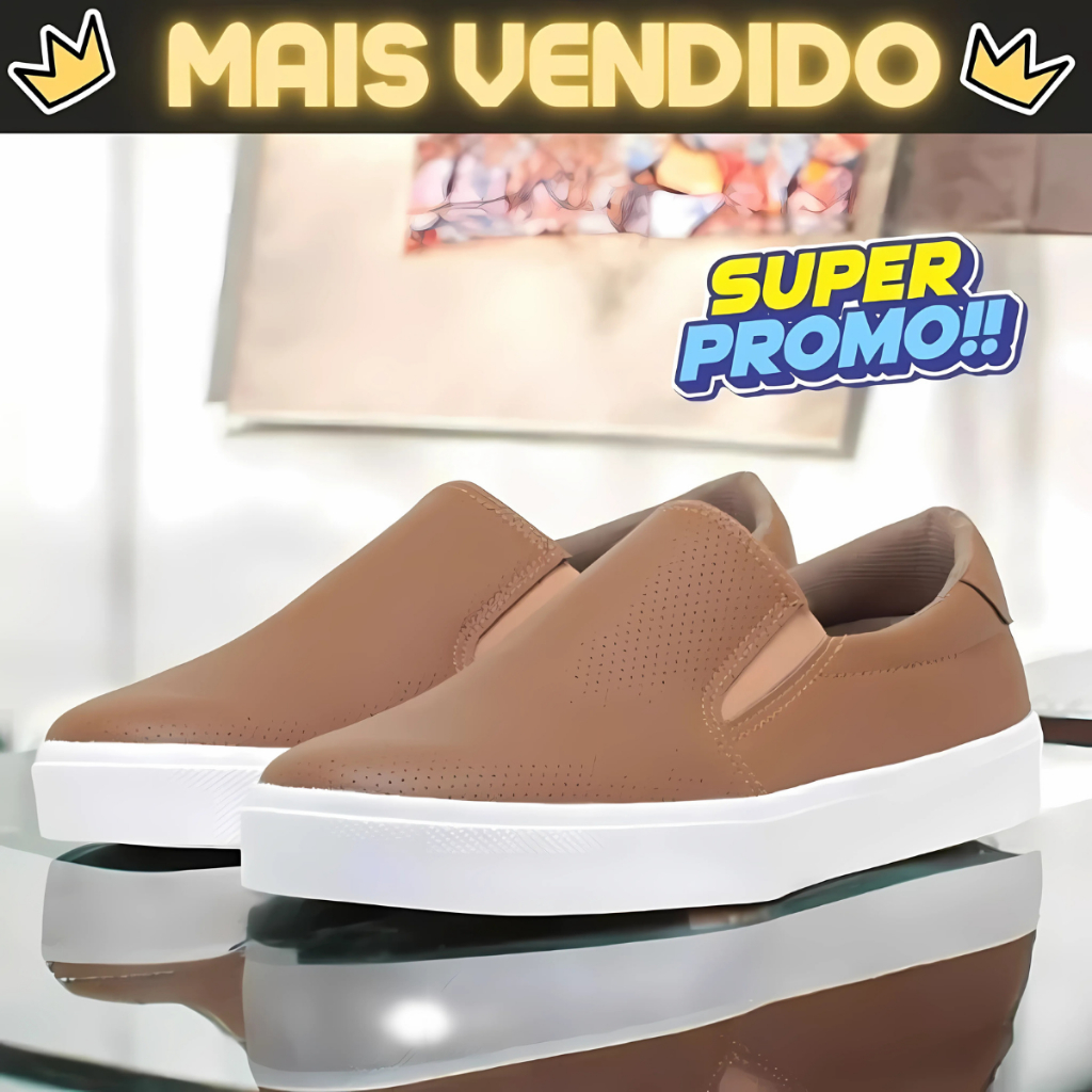 Sapatênis Masculino Casual Social Tênis Confortável Social Casual Dia A Dia Novo