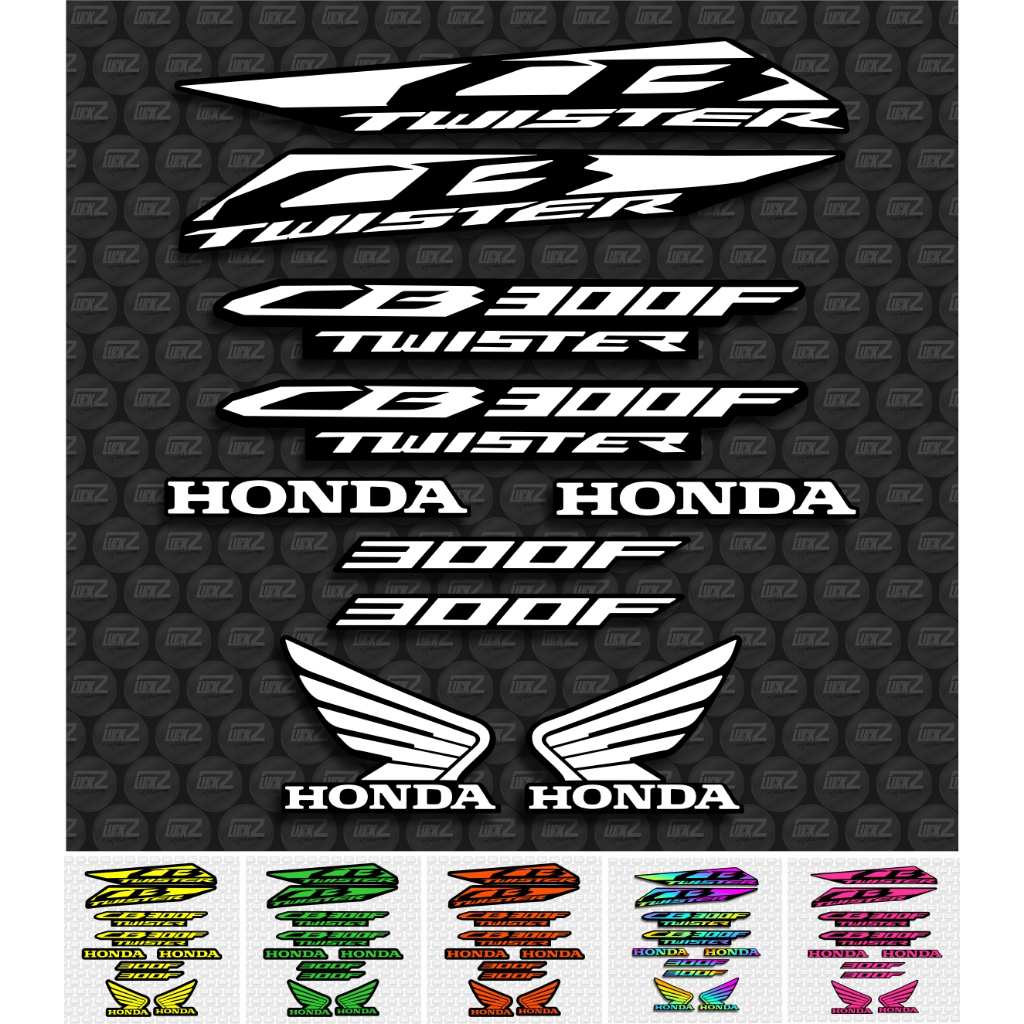 ADESIVOS CB 300F TWISTER CBS 2023 2024 COMPLETO | Shopee Brasil