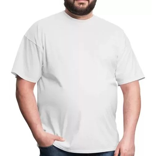 Camiseta Básica Plus Size 19 Cores | Malha 30.1