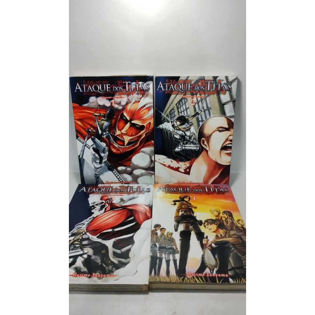 Mangá Ataque Dos Titãs