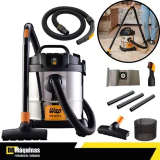 Aspirador De Pó e Água 110 Volts 1400w Inox- Wap