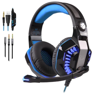 Headset Gamer Fone de ouvido Gamer Profissional Para P4 X-ONE Switch Pc Com Led