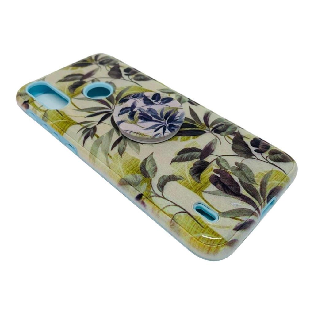 QiongniAN Cover per Motorola Moto E7 Power,Custodia in Pelle Custodia per Motorola Moto E7 Power XT2097-5 XT2097-6 XT2097-7 / Moto E7i Power XT2097-14 Custodia Cover Case Black