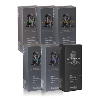 Coloração completa EL HOMBRE Semipermanente Cor Vibrante Creme Acquaflora