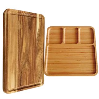 Kit tábua de carne para churrasco com petisqueira