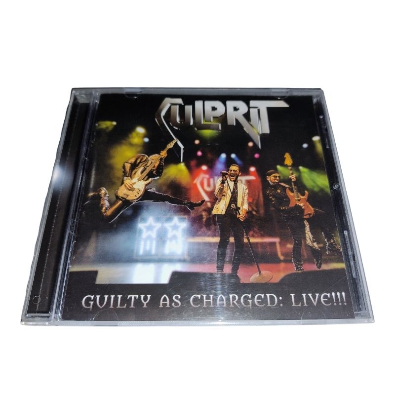 CD Culprit: Guilty As Charged - Live (Jag Panzer/Liege Lord) | Shopee ...