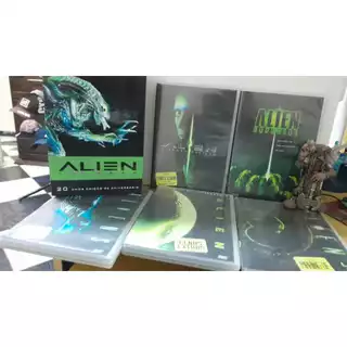 BOX COM 5 DVDS - ALIEN - COLEÇAO -20 ANOS DE ANIVERSARIO - LEGENDADO