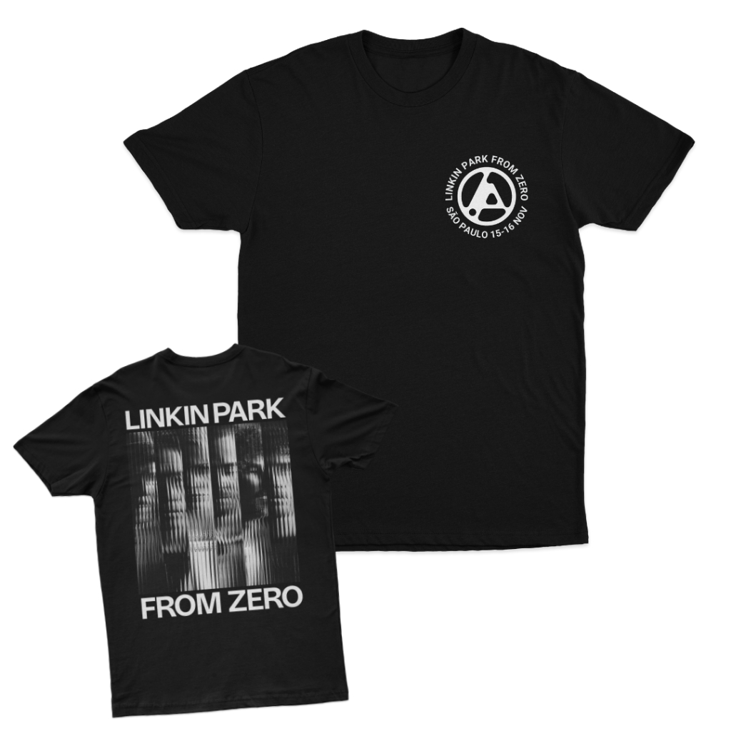 Camiseta - Linkin Park (From Zero Tour) [100% Algodão] | Shopee Brasil