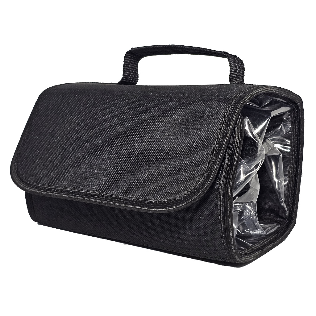 Necessaire Rocambole Organizadora Preto Viagem Exercito Casa