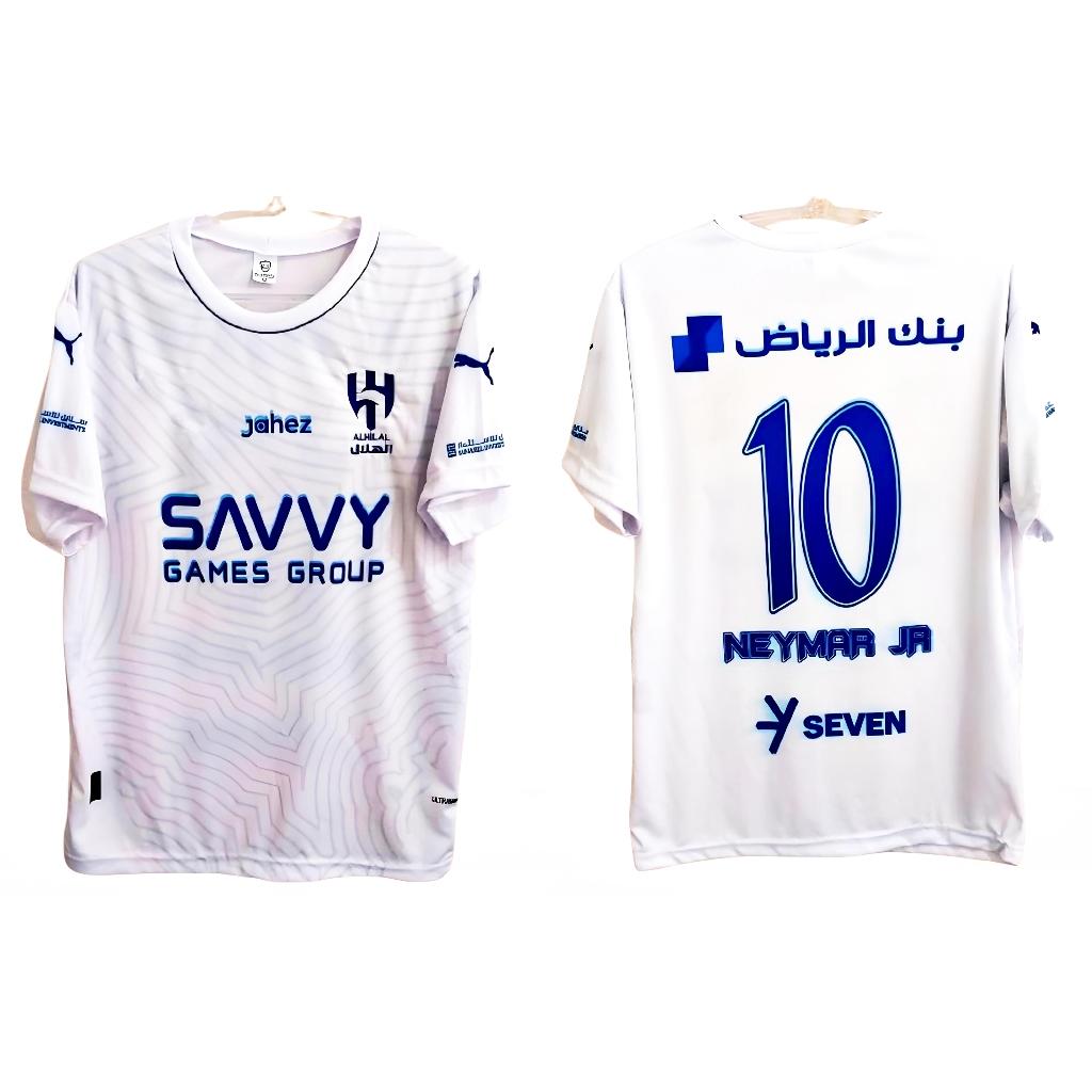 Camisa Al-Hilal Neymar Jr Fora Camisa de Time Lançamento