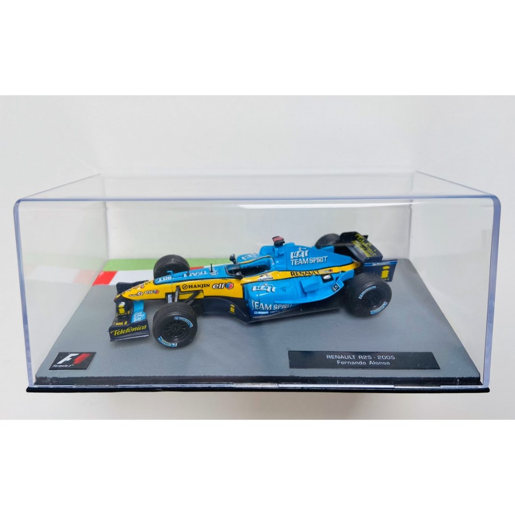 Miniatura Renault R25 - Fernando Alonso - W. Champion F1