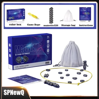Kit 20 Jogo De Xadrez Magnético Tabuleiro De Pedra Magnética Batalha Educacional Para Crianças Presente De Natal