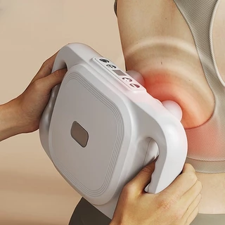NOVO 6 Refil Pistola de massagem elétrica, massageador de tecidos profundos