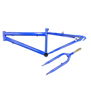 Quadro Masculino + Garfo South Bike Aço Azul Aro 16/20/24/26