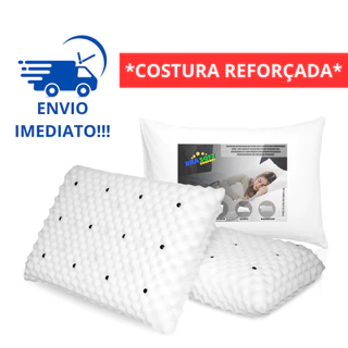 Kit 3 Travesseiro Magnetico Com Infravermelho Terapêutico Premium