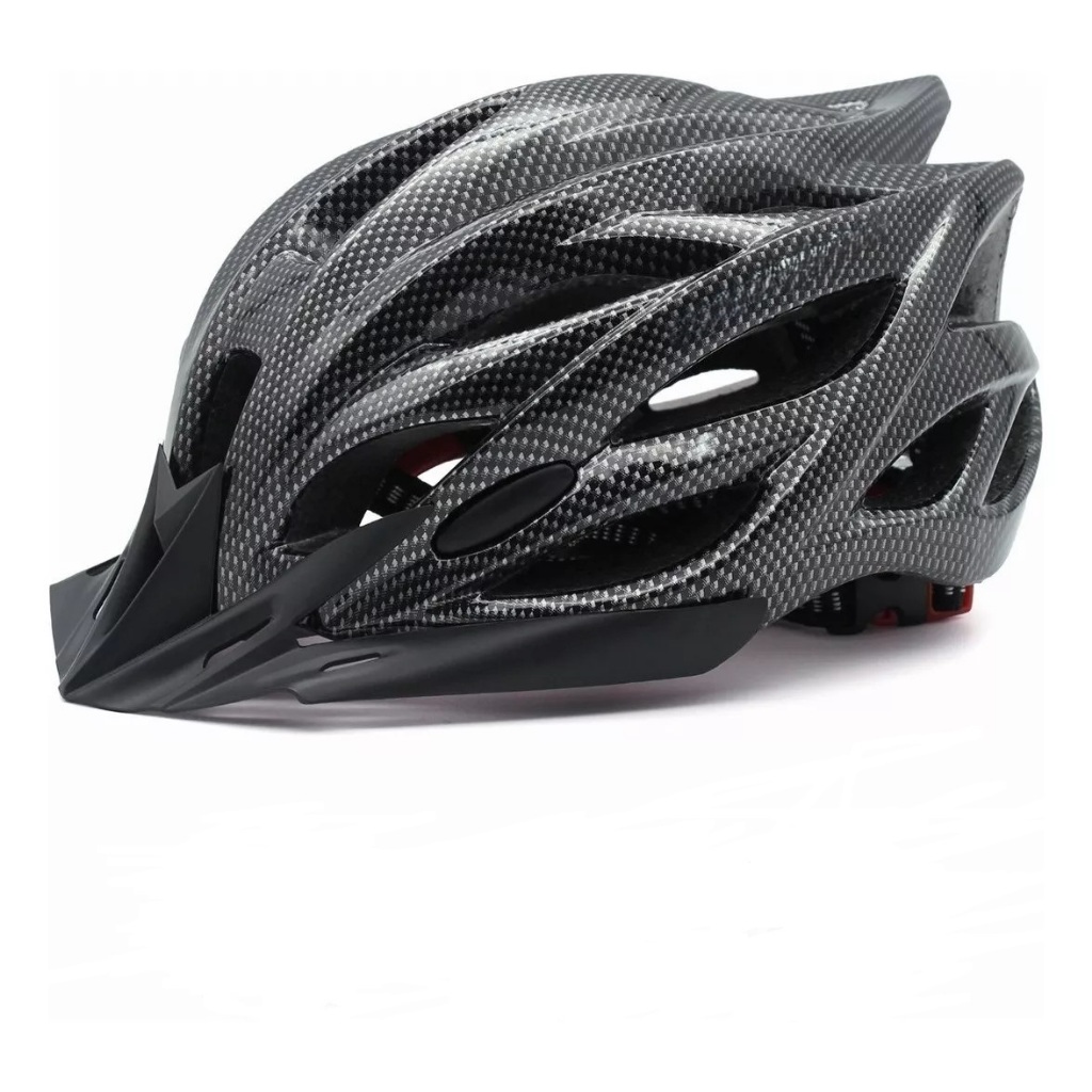 Capacete Proteção Bike Patins Tam Un Ajustavel Luz Posterior
