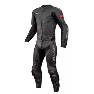 Macacão Moto Couro Bovino Pista Trilha Esportivo 2 Peças Track Shiver