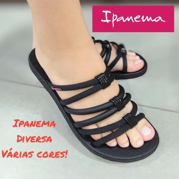 Sandália Rasteirinha Slide Diversa Ipanema Original
