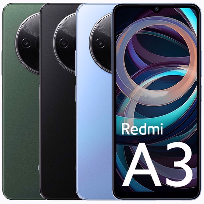 Smartphone Xiaomi Redmi A3 64GB 3GB RAM Dual SIM Tela 6.71