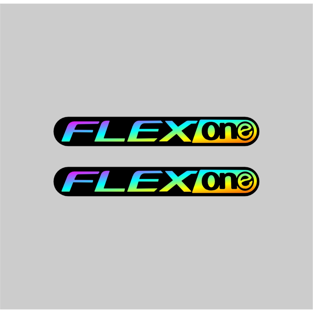 Emblema Adesivo Flex One Holográfico | Shopee Brasil