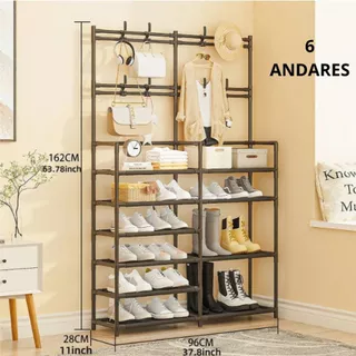 Sapateira Cabideiro Arara 4 5 6 ou 7 Andares Prateleiras e Suportes Multiuso em Oferta na Shopee