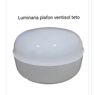 luminaria completa plafon + lustre / globo para Ventilador de teto ventisol