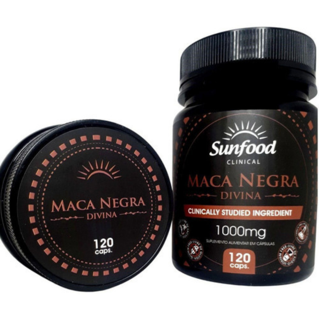 Maca Negra Divina 1000mg 120 Cápsulas