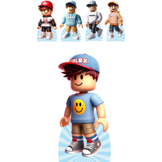 KIT DISPLAYS ROBLOX MENINO - FESTA E DECORAÇÃO