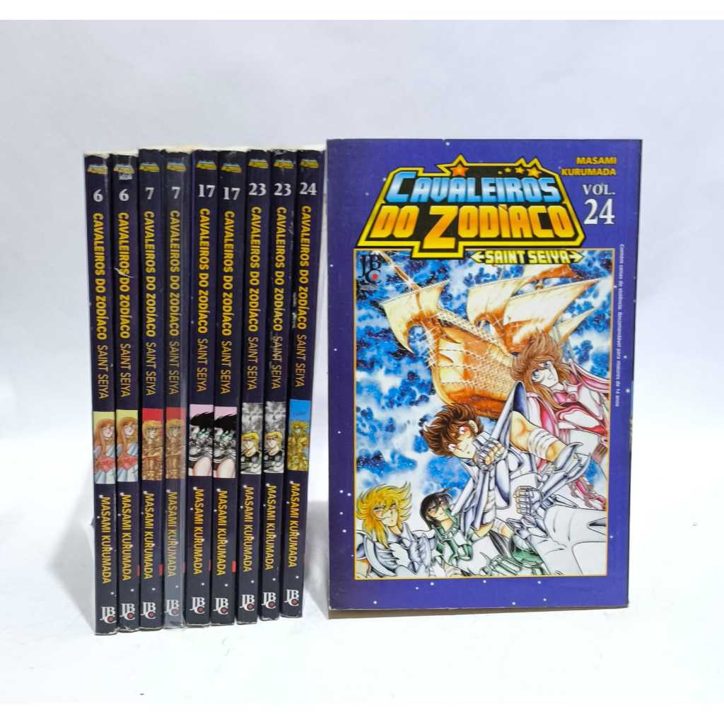 Cavaleiros Do Zodíaco Saint Seiya - Complete sua coleção / Mangá