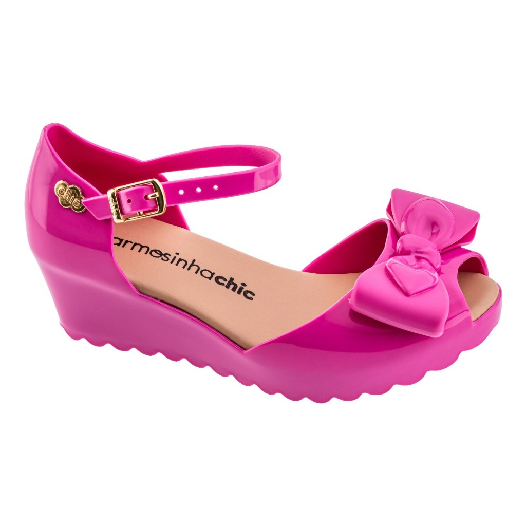 Sandália Anabela Infantil Charmosinha Chic REF 2134 Shopee Brasil