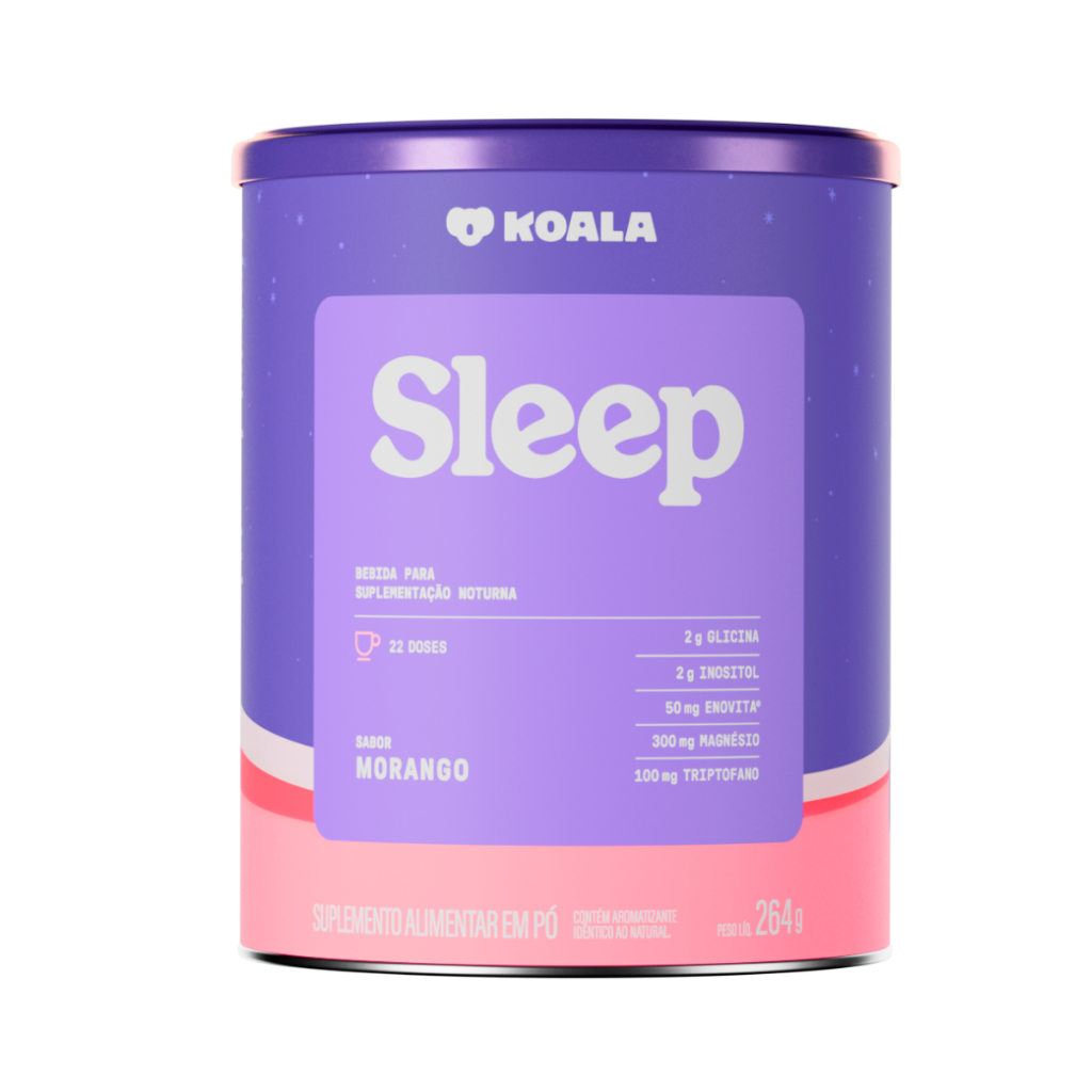 Koala Sleep Morango Magnésio Caffeine Army Super Coffee 264g | Shopee ...