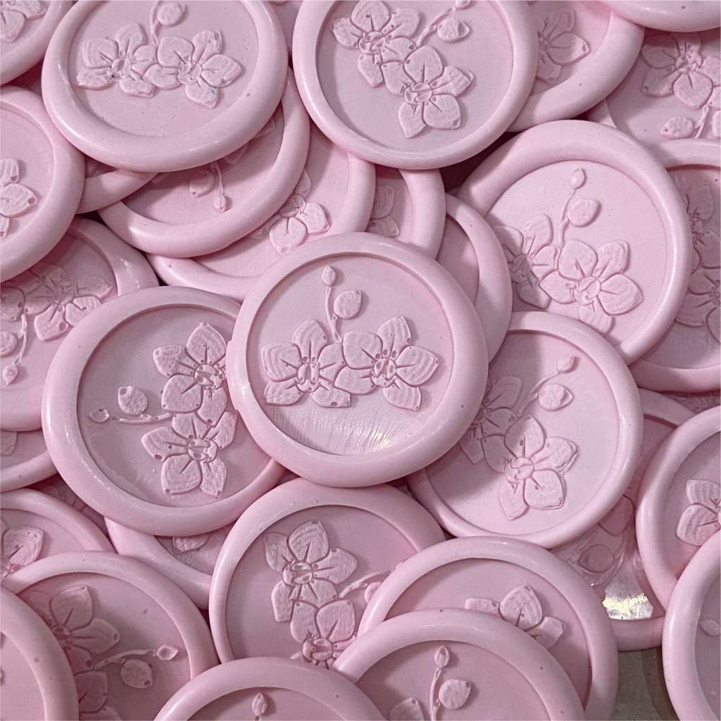 Lacre Rosa Claro - Modelo Personalizado | Shopee Brasil