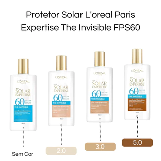 Protetor Solar L'oreal Paris Expertise The Invisible FPS60