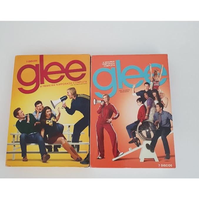 BOX DVD GLEE 1 e 2 Temporada Completa | Shopee Brasil