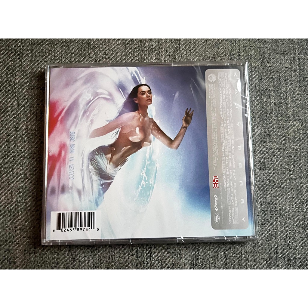 Katy Perry 143 CD Autografado Novo Lacrado Pronta Entrega